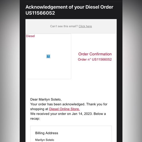 Diesel 1Dr Bag - Picture 11 of 12